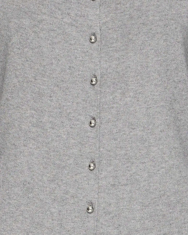 Clarissa Cardigan - Grey Melange