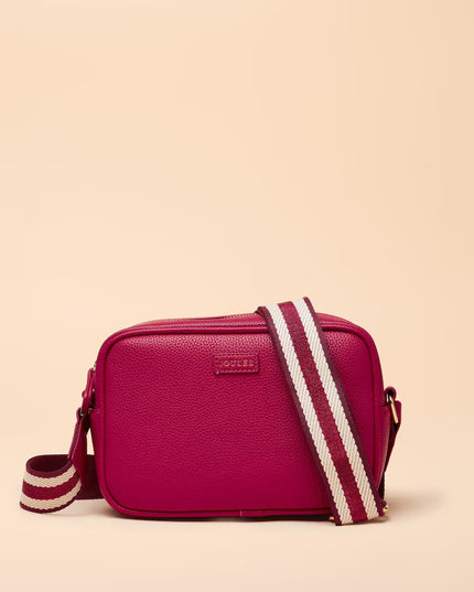 Joules Trent Cross Body Bag - Berry