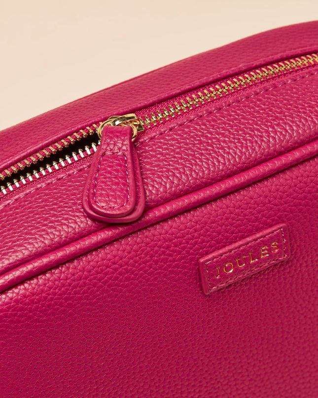 Joules Trent Cross Body Bag - Berry