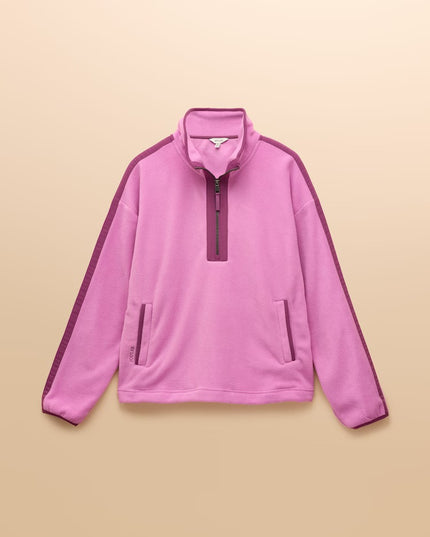 Orla Quarter Zip Fleece - Violet