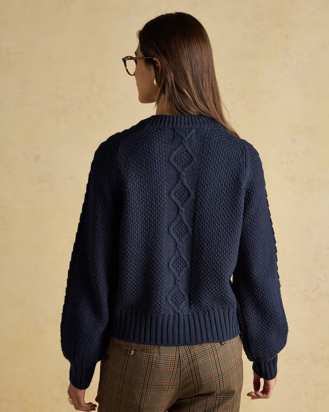 Joules Rafferty Cardigan - Navy