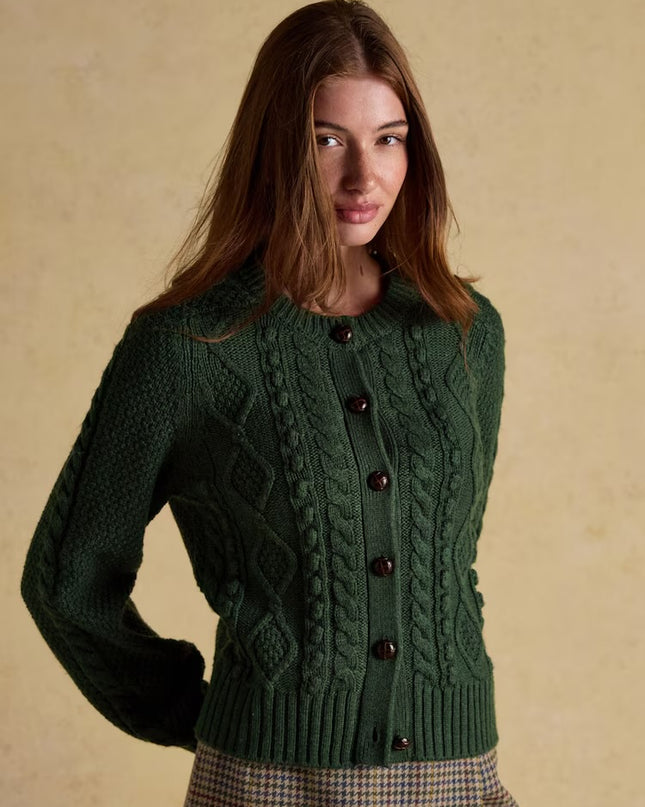 Joules Rafferty Cardigan - Green