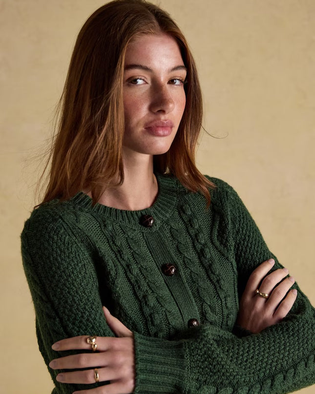 Joules Rafferty Cardigan - Green
