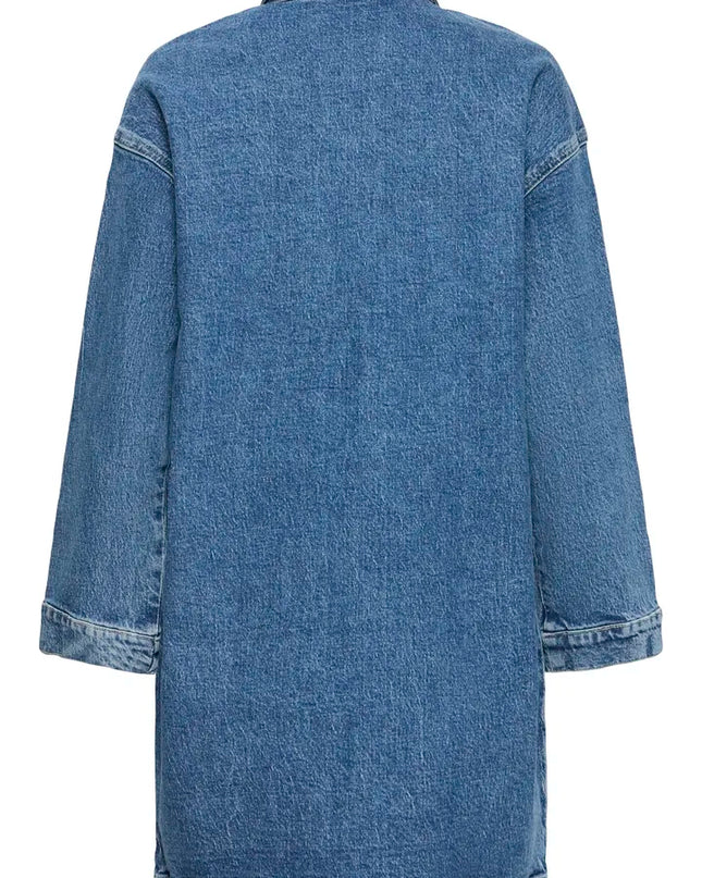 Unni Dress - Medium Blue