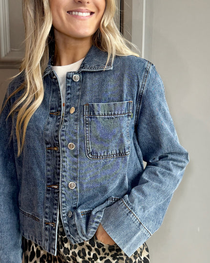 Denim Jacket - Blue Denim