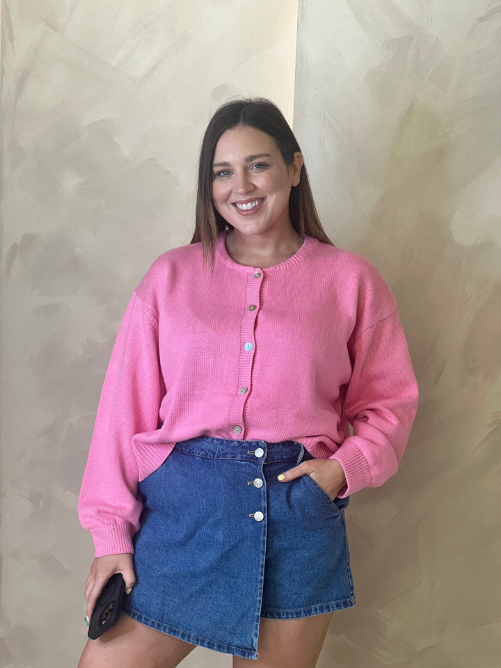 Emily Cardigan - Pink