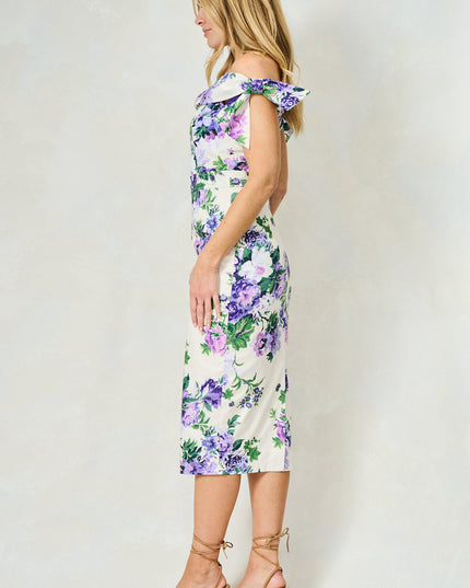 Suzette Dress - Purple Floral