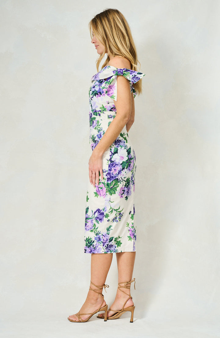 Suzette Dress - Purple Floral