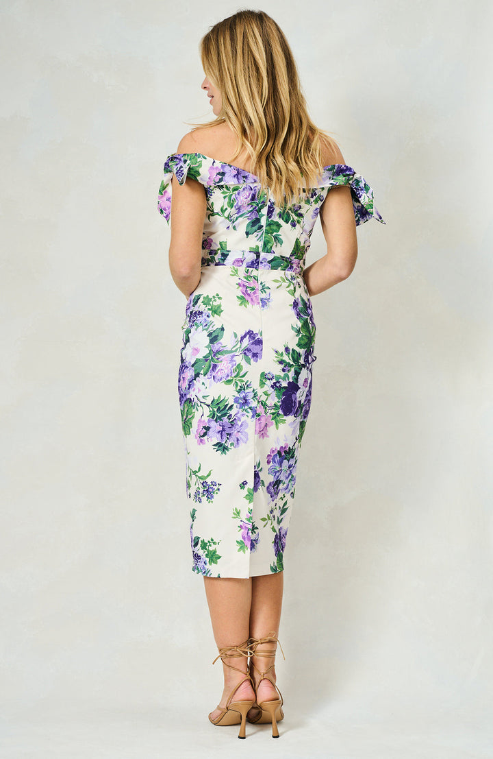 Suzette Dress - Purple Floral