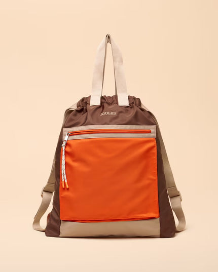 Peplow Rucksack - Brown/Orange