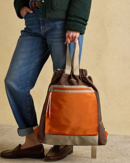 Peplow Rucksack - Brown/Orange