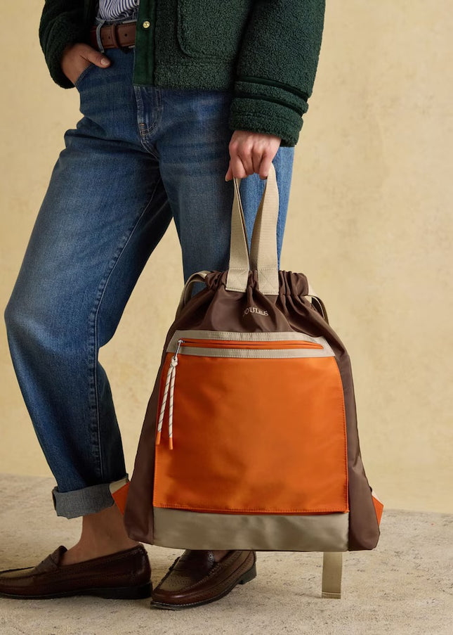 Peplow Rucksack - Brown/Orange