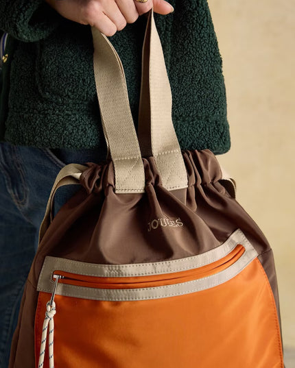 Peplow Rucksack - Brown/Orange
