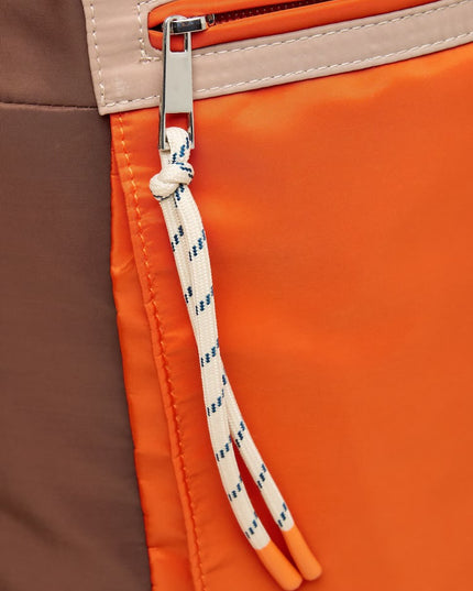Peplow Rucksack - Brown/Orange