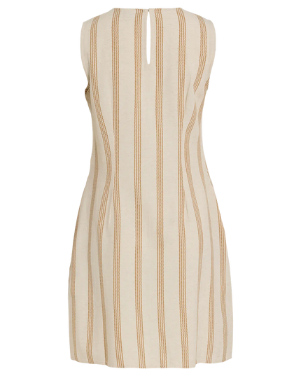Prisilla Print O-Neck Short Dress