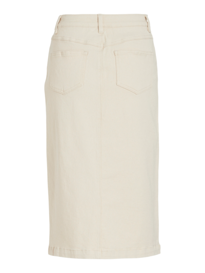 Glove Midi Skirt - Whisper White