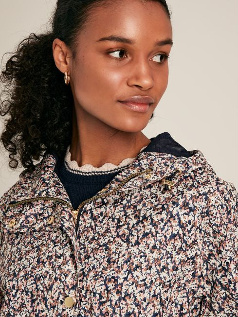 Joules floral jacket hotsell