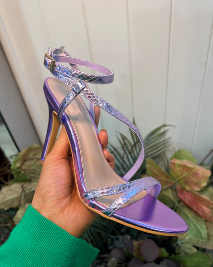 Nicole Strappy Sandal - Lilac