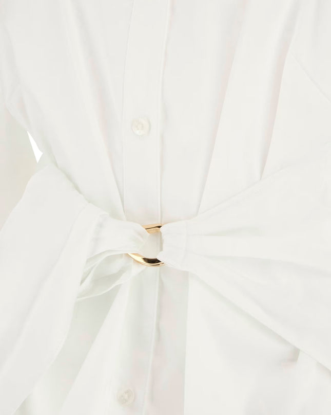 Guess Mimi Wrap Top - White