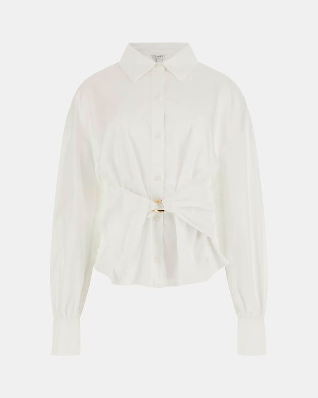 Guess Mimi Wrap Top - White
