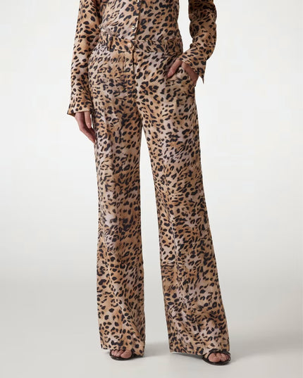 Guess Enora Straight Pant - Leopard
