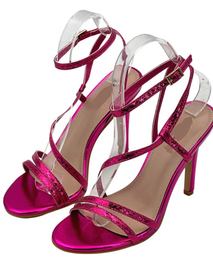 Nicole Strappy Sandal - Fuschia