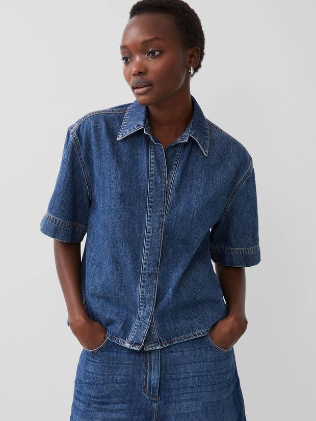 French Connection Finley Denim Shirt - Vintage