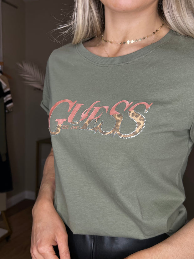 Guess Leo Tee - Green
