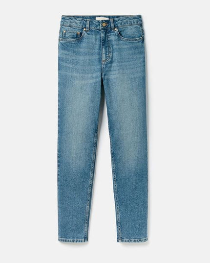 Joules Slim Straight Jeans - Mid Wash Blue