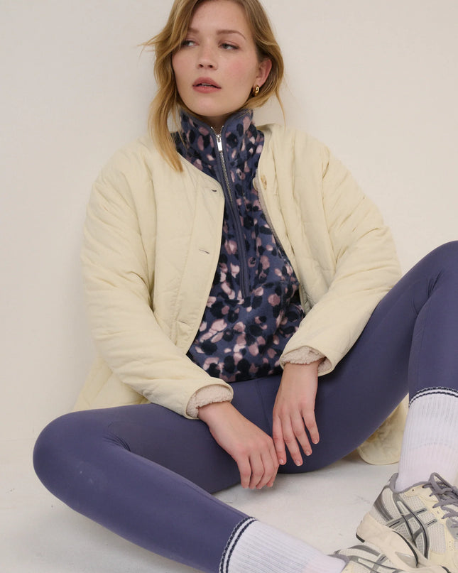 Half Zip Fleece - Blue Print