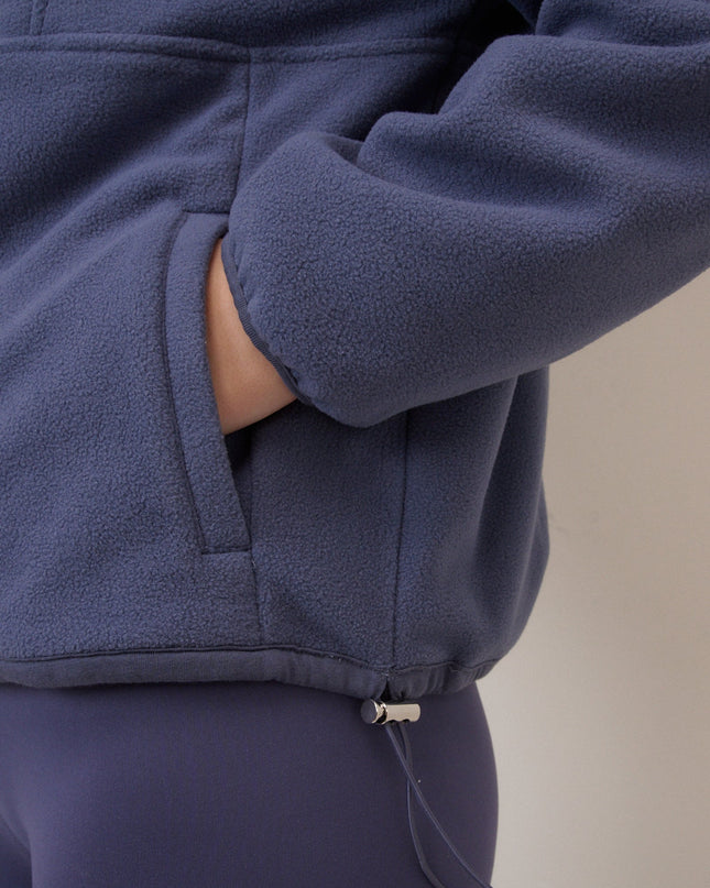 Half Zip Fleece - Blue