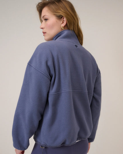 Half Zip Fleece - Blue