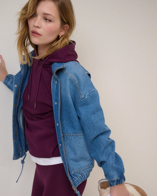 Scuba Hoodie - Burgundy