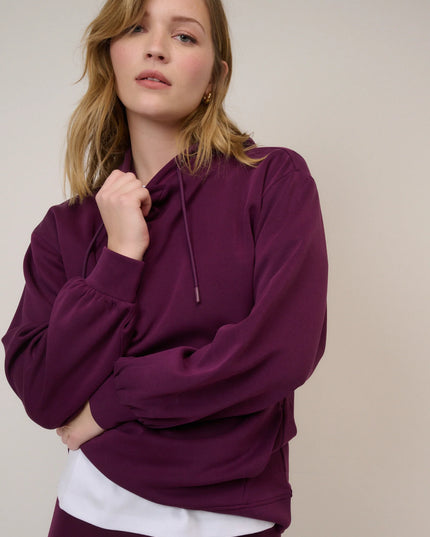 Scuba Hoodie - Burgundy