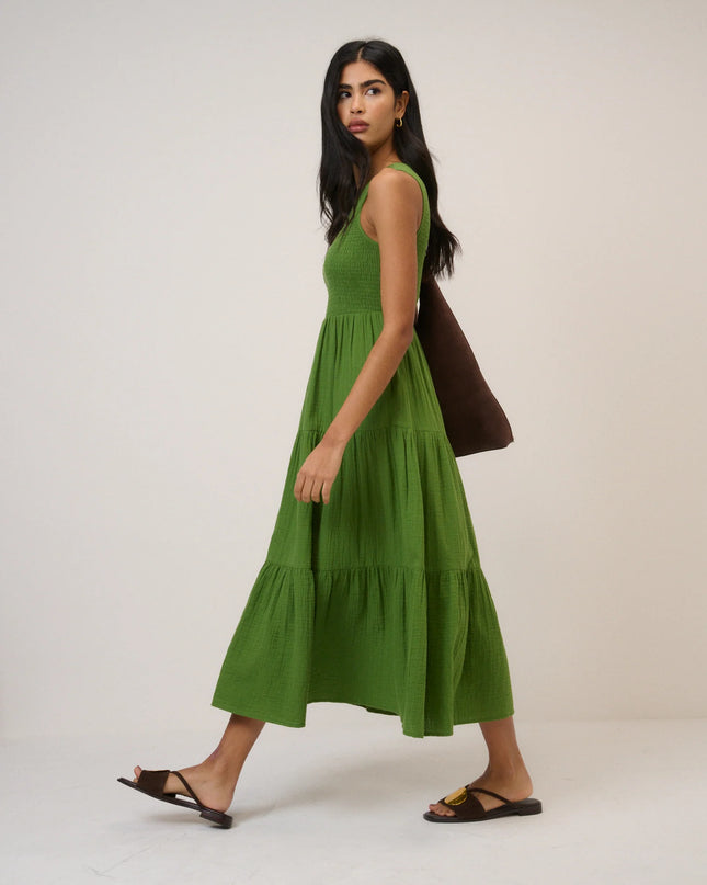 Charlie Midaxi Dress - Green