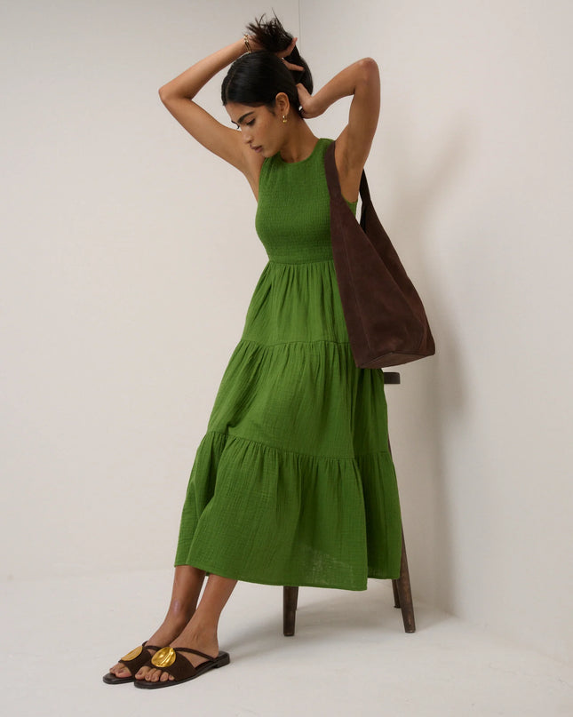 Charlie Midaxi Dress - Green