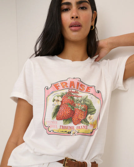 Fruits Graphic T-Shirt - White