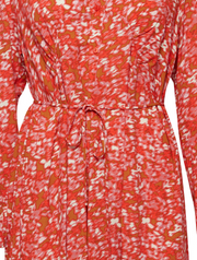 Tusnelda Shirt Dress - Orange Print