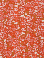 Tusnela Long Sleeve Shirt - Orange Print