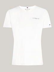 Tommy Hilfiger Regular Mini Logo T-Shirt - White