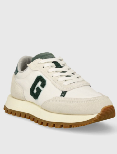 Caffay Sneaker White Beige Spoilt Belle Boutique Online