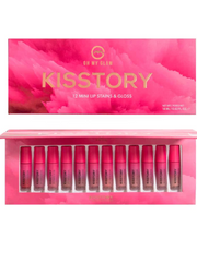 Oh My Glam Kisstory 12 Mini Lip Stains & Gloss