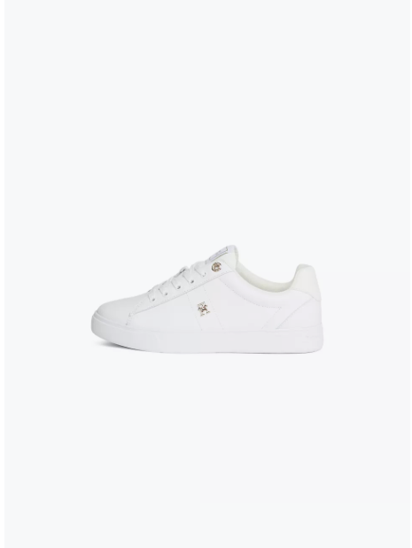 Tommy Hilfiger Essential Emblem Sneaker - White