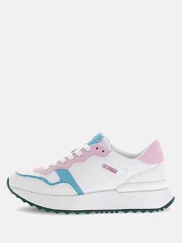 Guess Vinsa Sneaker - White/Pink