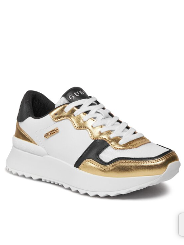 Guess Vinsa Sneaker - White Gold