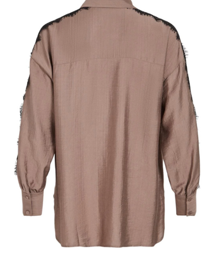 Wilma Lace Shirt - Fossil