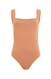 French Connection Rallie Bodysuit - Mocha Moose