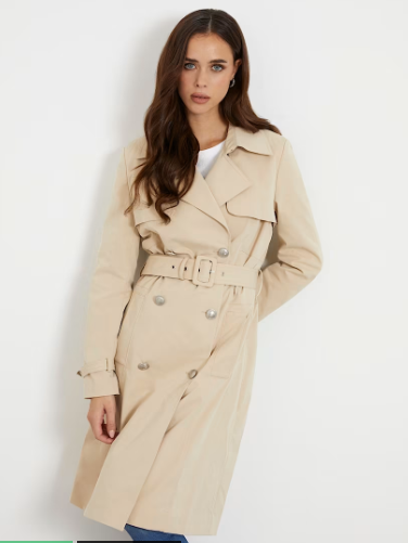 Guess Classic Trench Coat - Beige