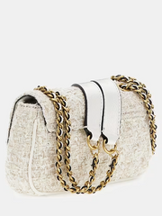 Guess Giully Mini Convertible Crossbody - Ivory Maple