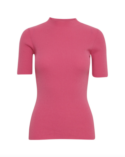 Aviva Short Sleeve - Super Pink